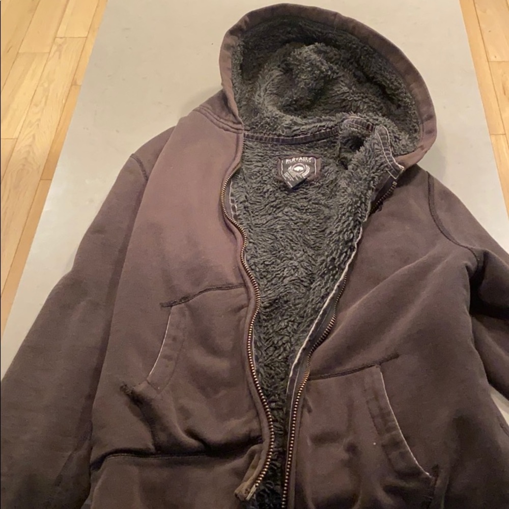 Fur Buffalo David Bitton black Jacket
